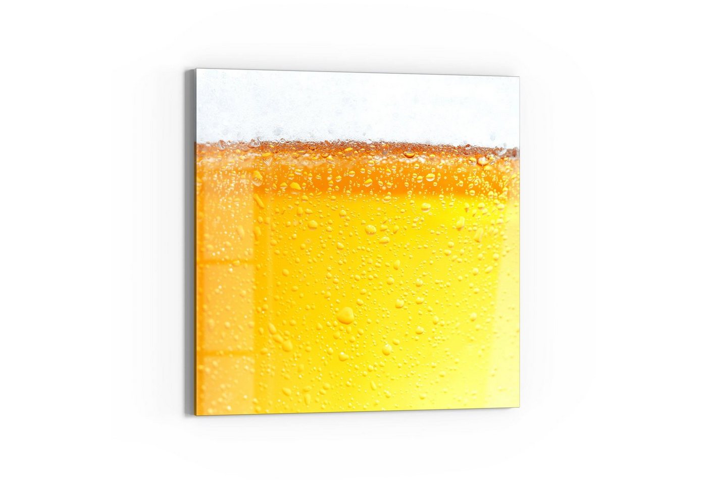 DEQORI Magnettafel 'Bier mit Schaumkrone', Whiteboard Pinnwand beschreibbar von DEQORI