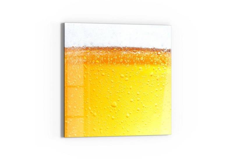 DEQORI Magnettafel 'Bier mit Schaumkrone', Whiteboard Pinnwand beschreibbar von DEQORI