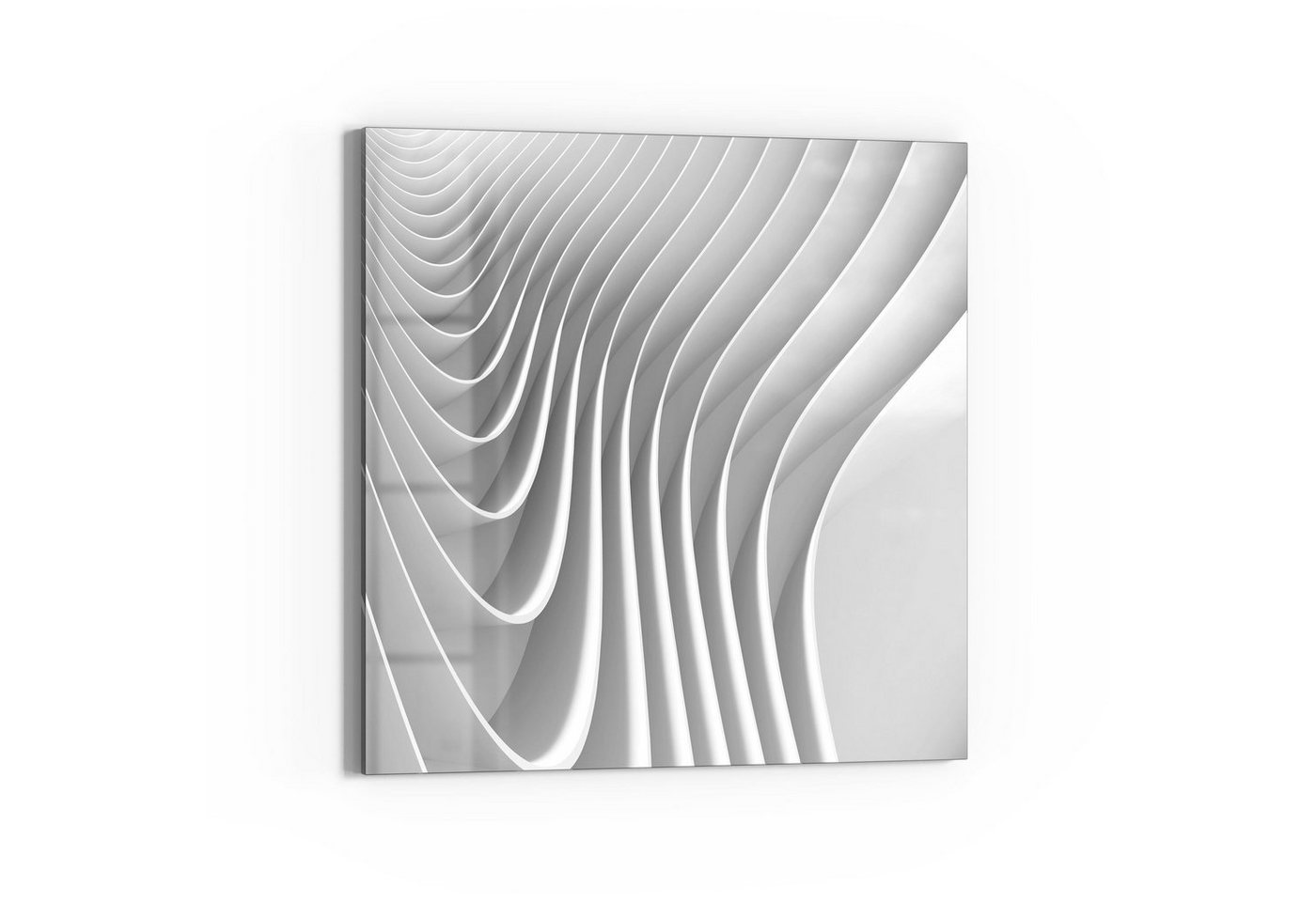 DEQORI Magnettafel 'Lamellendesign', Whiteboard Pinnwand beschreibbar von DEQORI