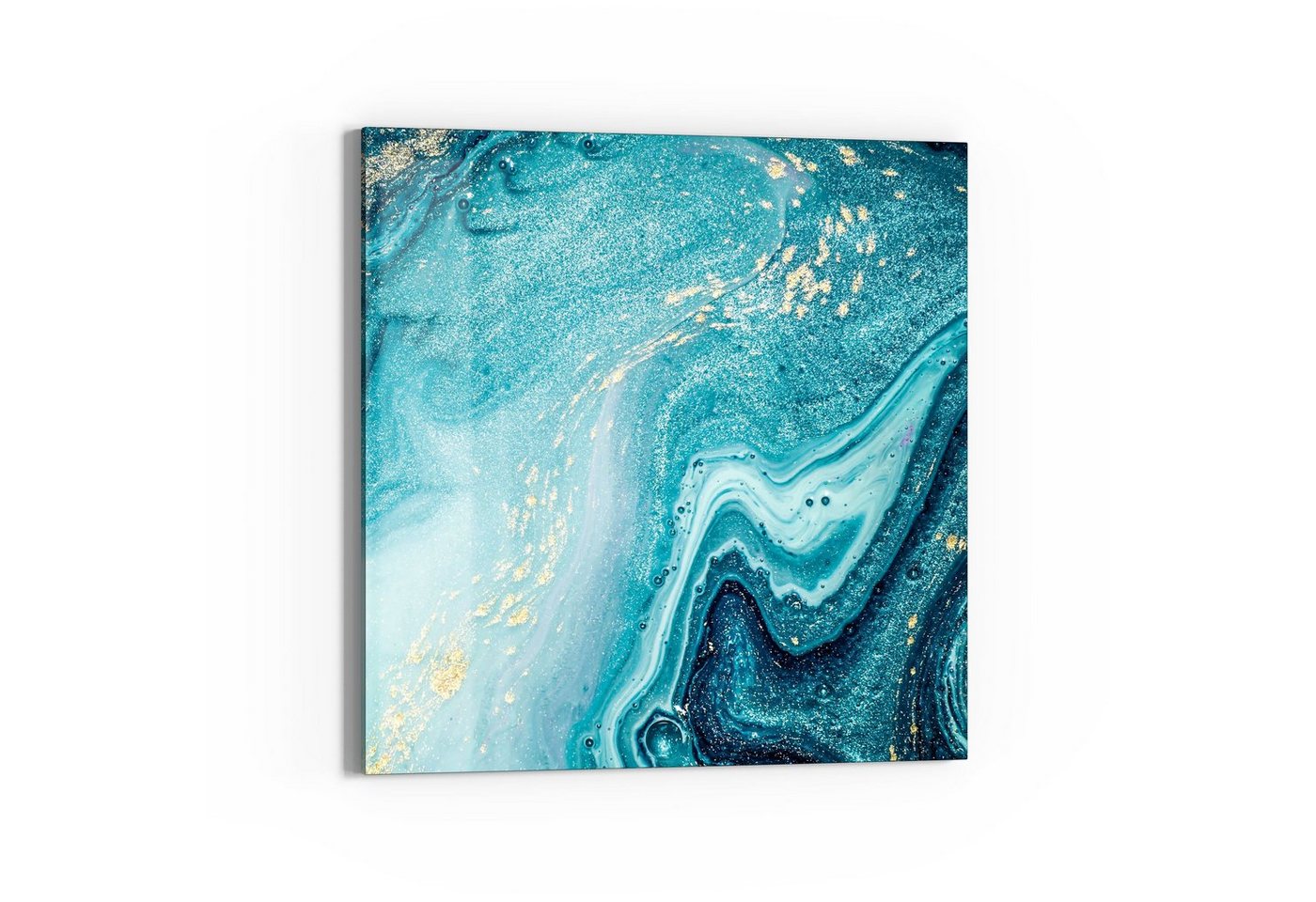 DEQORI Magnettafel 'Meer aus Marmor', Whiteboard Pinnwand beschreibbar von DEQORI