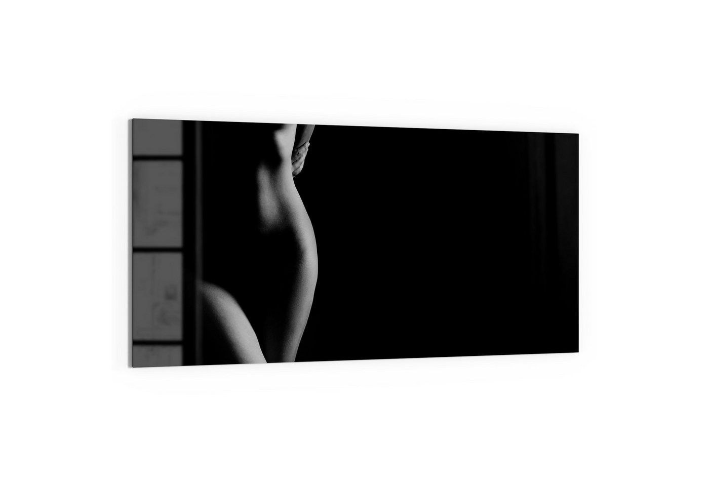 DEQORI Magnettafel 'Weibliche Kurven', Whiteboard Pinnwand beschreibbar von DEQORI