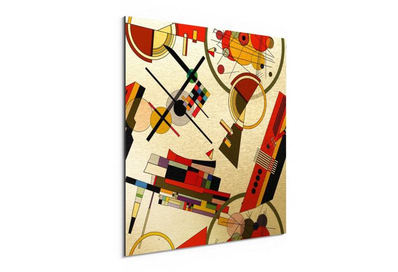 DEQORI Metallbild 'Bauhaus Rhythmen', Alu Dibond Bild Aluminium Aluverbundplatte Design Wandbild Aludibond DEQORI Metallbild 'Bauhaus Rhythmen', Alu Dibond Bild Aluminium Aluverbundplatte Design Wandbild Aludibond von DEQORI