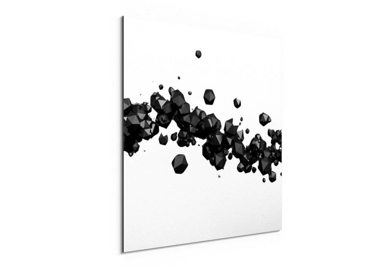 DEQORI Metallbild 'Geometrische Kometen', Alu Dibond Bild Aluminium Aluverbundplatte Design Wandbild Aludibond DEQORI Metallbild 'Geometrische Kometen', Alu Dibond Bild Aluminium Aluverbundplatte Design Wandbild Aludibond von DEQORI