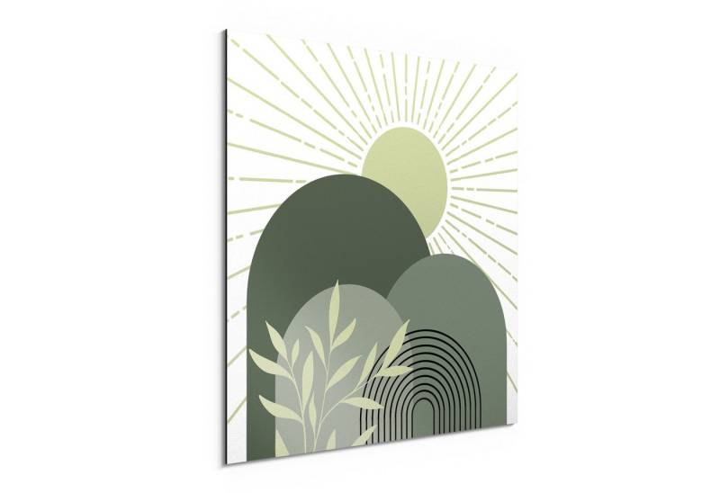 DEQORI Metallbild 'Lichtspiel der Natur', Alu Dibond Bild Aluminium Aluverbundplatte Design Wandbild Aludibond DEQORI Metallbild 'Lichtspiel der Natur', Alu Dibond Bild Aluminium Aluverbundplatte Design Wandbild Aludibond von DEQORI