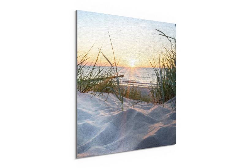 DEQORI Metallbild 'Ostsee Sonnenuntergang', Alu Dibond Bild Aluminium Aluverbundplatte Design Wandbild Aludibond DEQORI Metallbild 'Ostsee Sonnenuntergang', Alu Dibond Bild Aluminium Aluverbundplatte Design Wandbild Aludibond von DEQORI