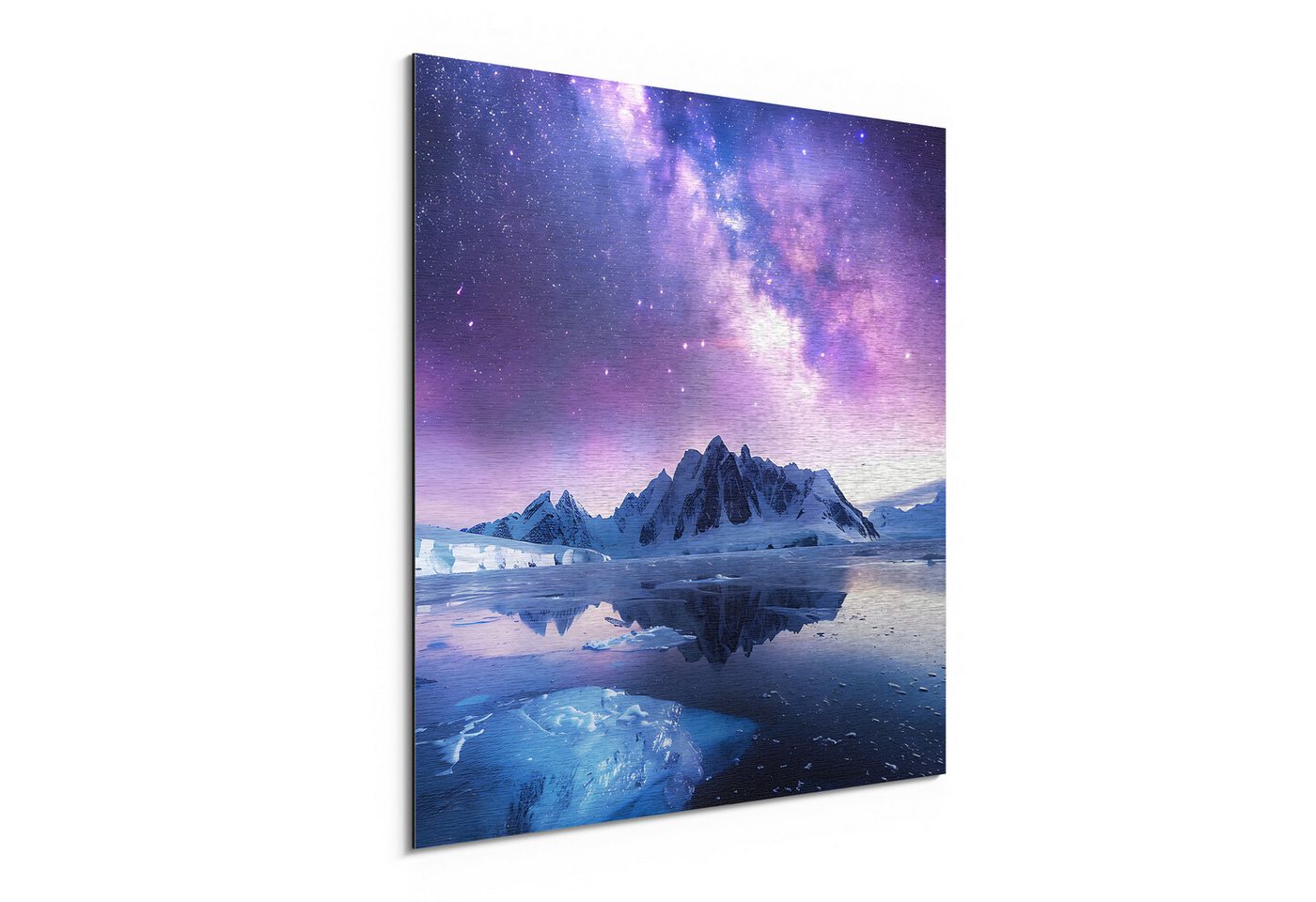 DEQORI Metallbild 'Polarlichtträume', Alu Dibond Bild Aluminium Aluverbundplatte Design Wandbild Aludibond DEQORI Metallbild 'Polarlichtträume', Alu Dibond Bild Aluminium Aluverbundplatte Design Wandbild Aludibond von DEQORI