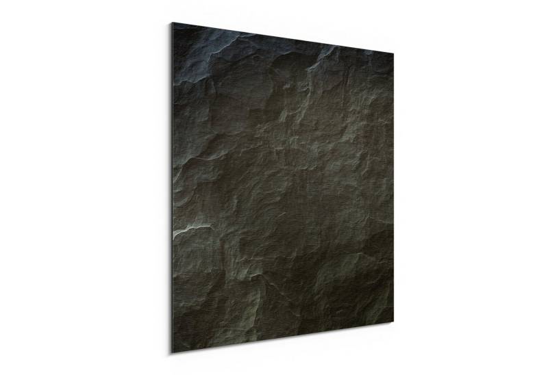 DEQORI Metallbild 'Schieferfassade', Alu Dibond Bild Aluminium Aluverbundplatte Design Wandbild Aludibond DEQORI Metallbild 'Schieferfassade', Alu Dibond Bild Aluminium Aluverbundplatte Design Wandbild Aludibond von DEQORI