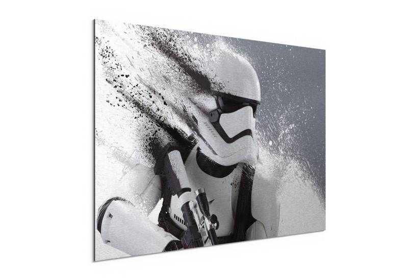 DEQORI Metallbild 'Star Wars Storm Trooper', Alu Dibond Bild Aluminium Aluverbundplatte Design Wandbild Aludibond DEQORI Metallbild 'Star Wars Storm Trooper', Alu Dibond Bild Aluminium Aluverbundplatte Design Wandbild Aludibond von DEQORI