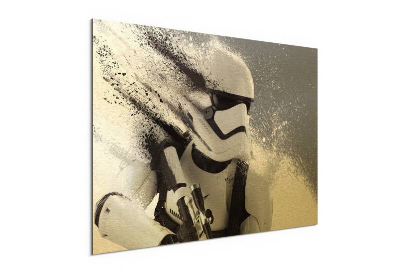 DEQORI Metallbild 'Star Wars Storm Trooper', Alu Dibond Bild Aluminium Aluverbundplatte Design Wandbild Aludibond DEQORI Metallbild 'Star Wars Storm Trooper', Alu Dibond Bild Aluminium Aluverbundplatte Design Wandbild Aludibond von DEQORI