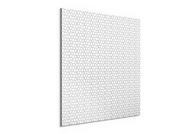 DEQORI Metallbild 'Technolinie Musterung', Alu Dibond Bild Aluminium Aluverbundplatte Design Wandbild Aludibond DEQORI Metallbild 'Technolinie Musterung', Alu Dibond Bild Aluminium Aluverbundplatte Design Wandbild Aludibond von DEQORI