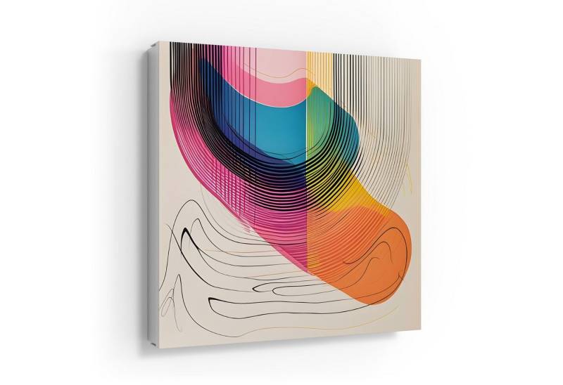 DEQORI Schlüsselkasten 'Bunte Linienenergie', Schlüsselbox modern Schlüsselschrank magnetisch Schlüssel Kasten Box von DEQORI