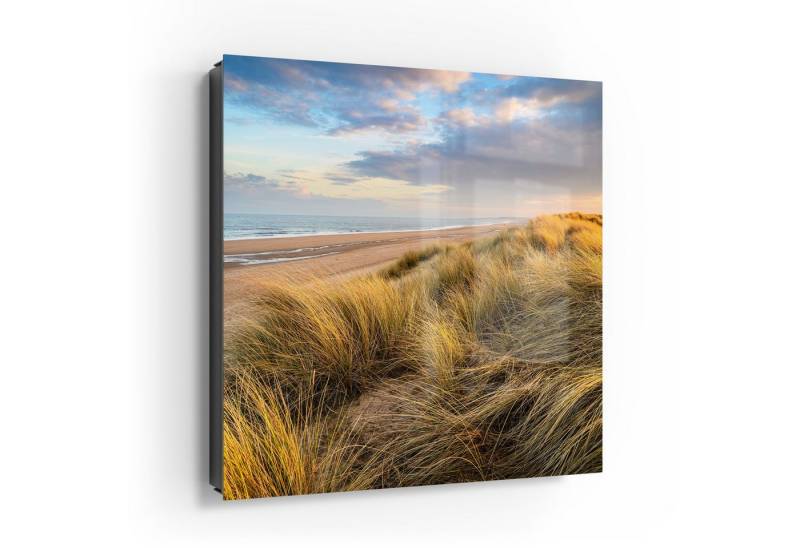 DEQORI Schlüsselkasten 'Dünen am Meer', Glas Schlüsselbox modern magnetisch beschreibbar von DEQORI
