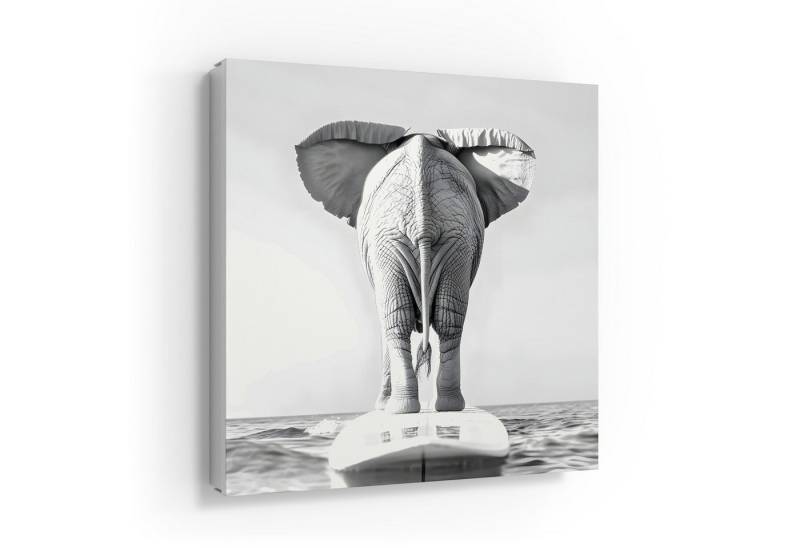 DEQORI Schlüsselkasten 'Elefant auf Kurs', Schlüsselbox modern Schlüsselschrank magnetisch Schlüssel Kasten Box von DEQORI