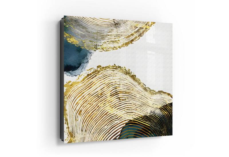 DEQORI Schlüsselkasten 'Goldene Jahresringe', Glas Schlüsselbox modern magnetisch beschreibbar DEQORI Schlüsselkasten 'Goldene Jahresringe', Glas Schlüsselbox modern magnetisch beschreibbar von DEQORI