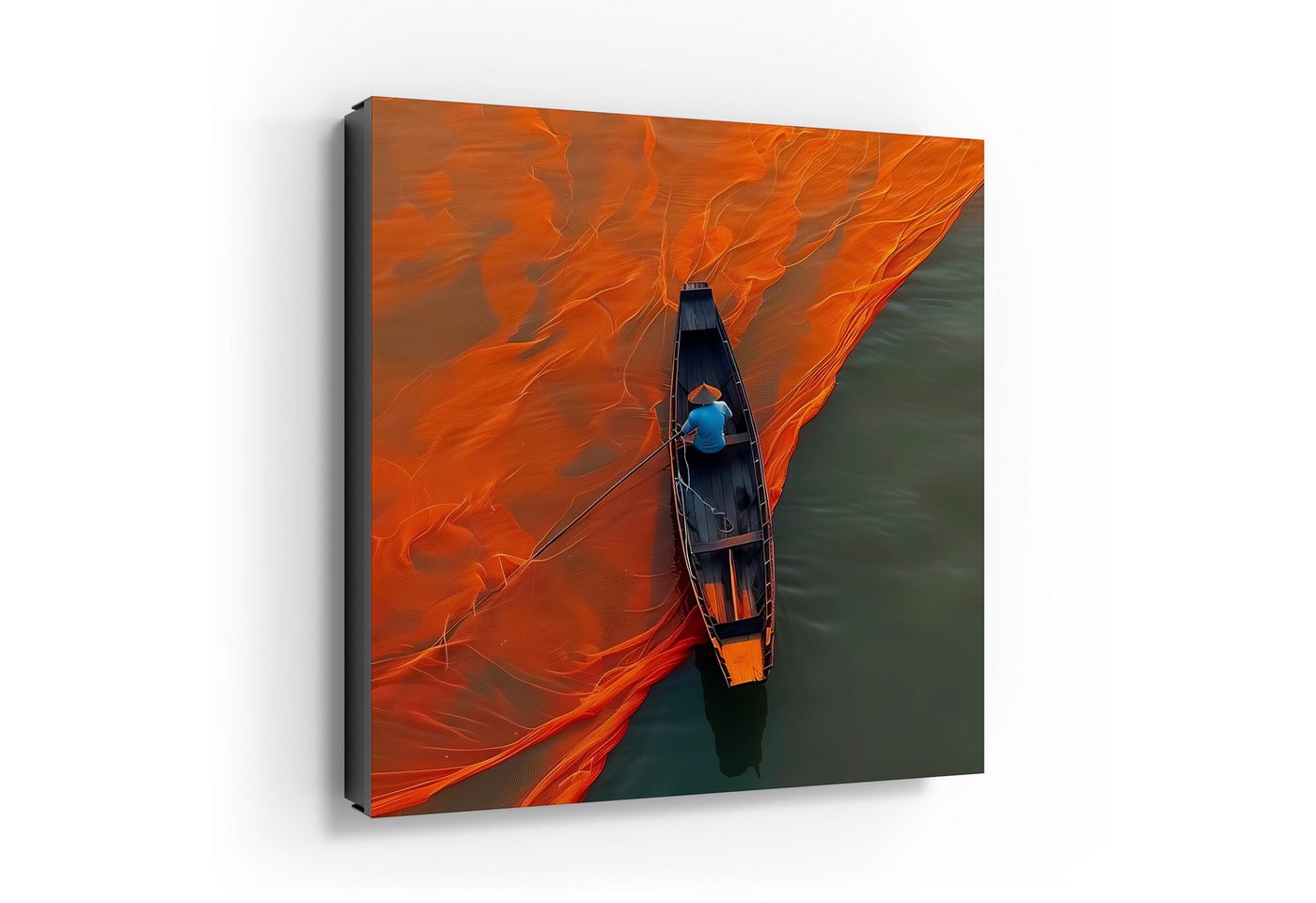 DEQORI Schlüsselkasten 'Im Strom der Farbe', Schlüsselbox modern Schlüsselschrank magnetisch Schlüssel Kasten Box von DEQORI