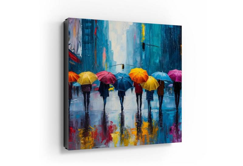 DEQORI Schlüsselkasten 'Impressionen im Regen', Schlüsselbox modern Schlüsselschrank magnetisch Schlüssel Kasten Box von DEQORI