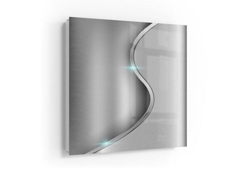 DEQORI Schlüsselkasten 'Polierte Oberfläche', Glas Schlüsselbox modern magnetisch beschreibbar von DEQORI