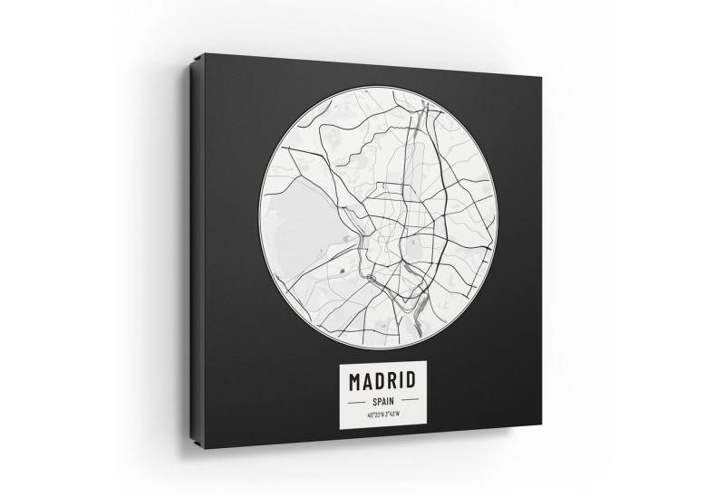 DEQORI Schlüsselkasten 'Stadtplan Madrid', Schlüsselbox modern Schlüsselschrank magnetisch Schlüssel Kasten Box DEQORI Schlüsselkasten 'Stadtplan Madrid', Schlüsselbox modern Schlüsselschrank magnetisch Schlüssel Kasten Box von DEQORI