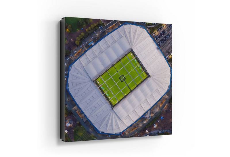 DEQORI Schlüsselkasten 'Veltins Arena, Schalke', Schlüsselbox modern Schlüsselschrank magnetisch Schlüssel Kasten Box von DEQORI