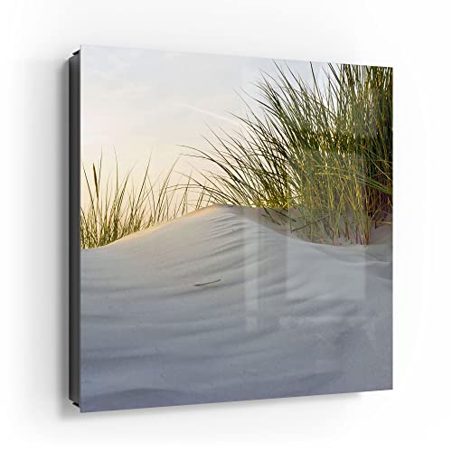 DEQORI Schlüsselkasten schwarz | 30x30 cm | Motiv Düne mit Dünengras | Glas & Metall Schlüssel-Box | Schlüsselschrank mit 50 Haken + 2 Magnete | Moderne Box magnetisch & beschreibbar DEQORI Schlüsselkasten schwarz | 30x30 cm | Motiv Düne mit Dünengras | Glas & Metall Schlüssel-Box | Schlüsselschrank mit 50 Haken + 2 Magnete | Moderne Box magnetisch & beschreibbar von DEQORI