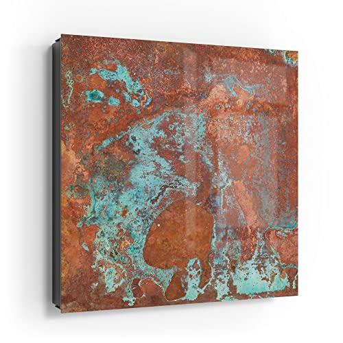 DEQORI Schlüsselkasten schwarz | 30x30 cm | Motiv Rostige Kupferplatte | Glas & Metall Schlüssel-Box | Schlüsselschrank mit 50 Haken + 2 Magnete | Moderne Box magnetisch & beschreibbar DEQORI Schlüsselkasten schwarz | 30x30 cm | Motiv Rostige Kupferplatte | Glas & Metall Schlüssel-Box | Schlüsselschrank mit 50 Haken + 2 Magnete | Moderne Box magnetisch & beschreibbar von DEQORI