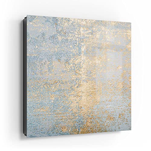 DEQORI Schlüsselkasten schwarz | 30x30 cm | Motiv Wand mit Gold-Struktur | Glas & Metall Schlüssel-Box | Schlüsselschrank mit 50 Haken + 2 Magnete | Moderne Box magnetisch & beschreibbar DEQORI Schlüsselkasten schwarz | 30x30 cm | Motiv Wand mit Gold-Struktur | Glas & Metall Schlüssel-Box | Schlüsselschrank mit 50 Haken + 2 Magnete | Moderne Box magnetisch & beschreibbar von DEQORI