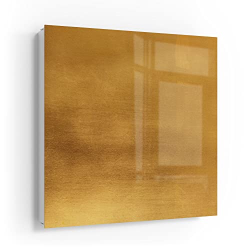 DEQORI Schlüsselkasten weiß | 30x30 cm | Motiv Gebürstetes Goldblech | Glas & Metall Schlüssel-Box | Schlüsselschrank mit 50 Haken + 2 Magnete | Moderne Design Box magnetisch & beschreibbar DEQORI Schlüsselkasten weiß | 30x30 cm | Motiv Gebürstetes Goldblech | Glas & Metall Schlüssel-Box | Schlüsselschrank mit 50 Haken + 2 Magnete | Moderne Design Box magnetisch & beschreibbar von DEQORI