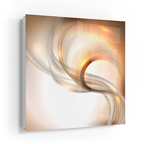 DEQORI Schlüsselkasten weiß | 30x30 cm | Motiv Schwingungen im Licht | Glas & Metall Schlüssel-Box | Schlüsselschrank mit 50 Haken + 2 Magnete | Moderne Design Box magnetisch & beschreibbar DEQORI Schlüsselkasten weiß | 30x30 cm | Motiv Schwingungen im Licht | Glas & Metall Schlüssel-Box | Schlüsselschrank mit 50 Haken + 2 Magnete | Moderne Design Box magnetisch & beschreibbar von DEQORI