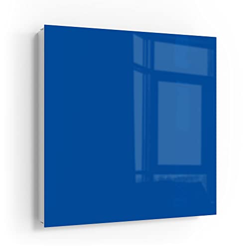 DEQORI Schlüsselkasten weiß | 30x30 cm | Unifarben - Mittelblau | Glas & Metall Schlüssel-Box | Schlüsselschrank mit 50 Haken + 2 Magnete | Moderne Design Box magnetisch & beschreibbar DEQORI Schlüsselkasten weiß | 30x30 cm | Unifarben - Mittelblau | Glas & Metall Schlüssel-Box | Schlüsselschrank mit 50 Haken + 2 Magnete | Moderne Design Box magnetisch & beschreibbar von DEQORI