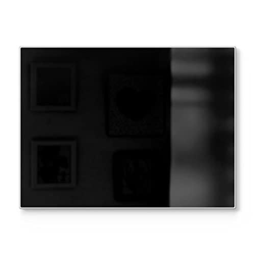 DEQORI Schneidebrett aus Glas | groß 40x30 cm | Unifarben - Schwarz | Design Schneideplatte für Küche | Frühstücksbrett antibakteriell & rutschfest | Glasplatte & Servierplatte DEQORI Schneidebrett aus Glas | groß 40x30 cm | Unifarben - Schwarz | Design Schneideplatte für Küche | Frühstücksbrett antibakteriell & rutschfest | Glasplatte & Servierplatte von DEQORI