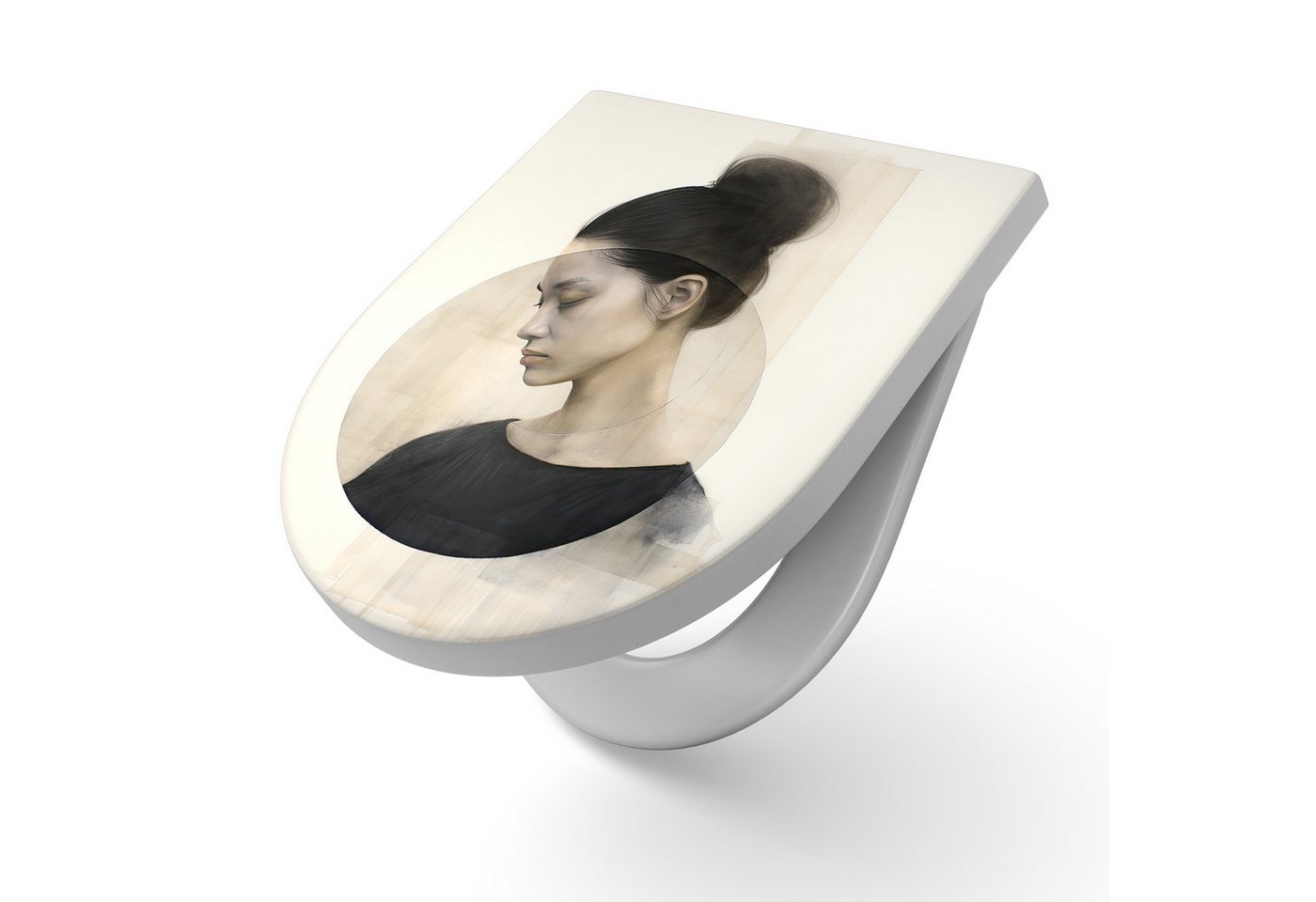 DEQORI WC-Sitz 'Innere Räume', WC Toilettensitz bedruckt Klobrille Toilettendeckel Motiv WC-Brille DEQORI WC-Sitz 'Innere Räume', WC Toilettensitz bedruckt Klobrille Toilettendeckel Motiv WC-Brille von DEQORI