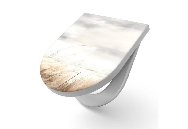 DEQORI WC-Sitz 'Melodie der Nordsee', WC Toilettensitz bedruckt Klobrille Toilettendeckel Motiv WC-Brille DEQORI WC-Sitz 'Melodie der Nordsee', WC Toilettensitz bedruckt Klobrille Toilettendeckel Motiv WC-Brille von DEQORI