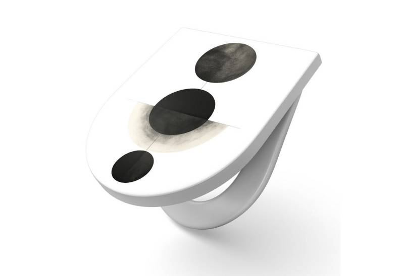 DEQORI WC-Sitz 'Mondarchitektur', WC Toilettensitz bedruckt Klobrille Toilettendeckel Motiv WC-Brille DEQORI WC-Sitz 'Mondarchitektur', WC Toilettensitz bedruckt Klobrille Toilettendeckel Motiv WC-Brille von DEQORI