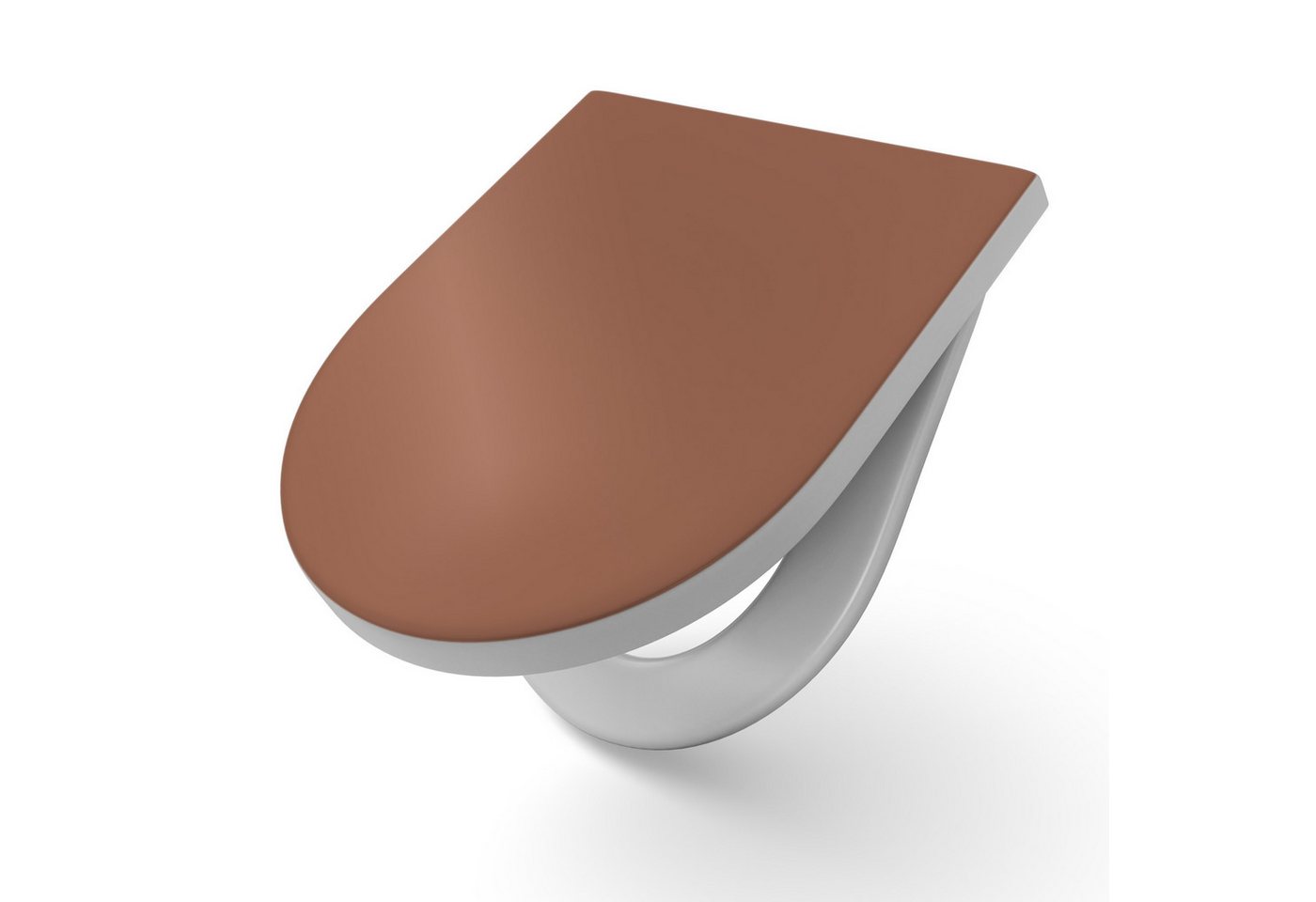 DEQORI WC-Sitz 'Unifarben - Braun', WC Toilettensitz bedruckt Klobrille Toilettendeckel Motiv WC-Brille DEQORI WC-Sitz 'Unifarben - Braun', WC Toilettensitz bedruckt Klobrille Toilettendeckel Motiv WC-Brille von DEQORI