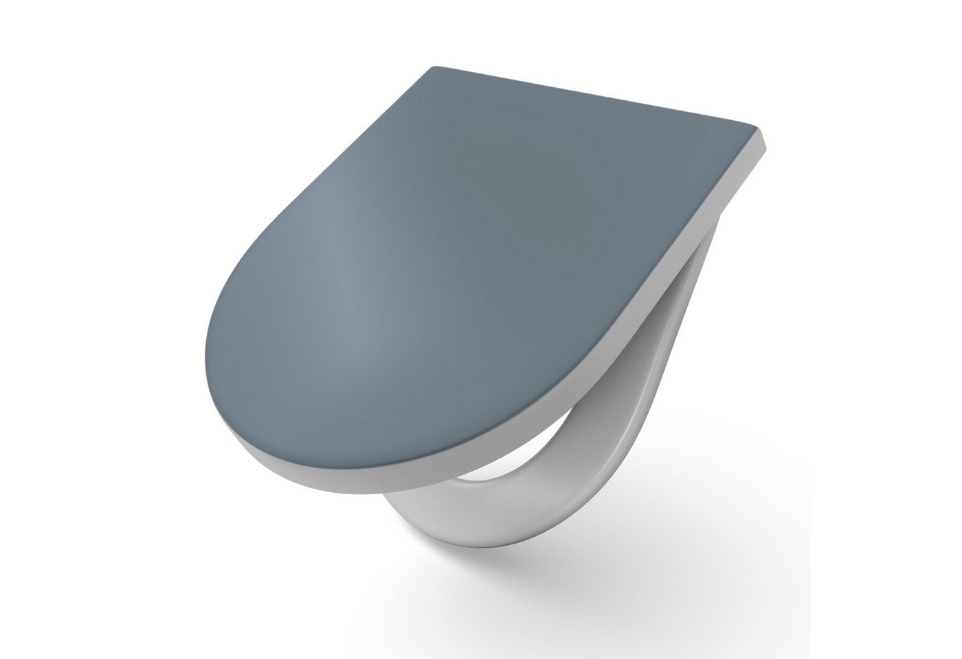 DEQORI WC-Sitz 'Unifarben - Dunkelgrau', WC Toilettensitz bedruckt Klobrille Toilettendeckel Motiv WC-Brille DEQORI WC-Sitz 'Unifarben - Dunkelgrau', WC Toilettensitz bedruckt Klobrille Toilettendeckel Motiv WC-Brille von DEQORI