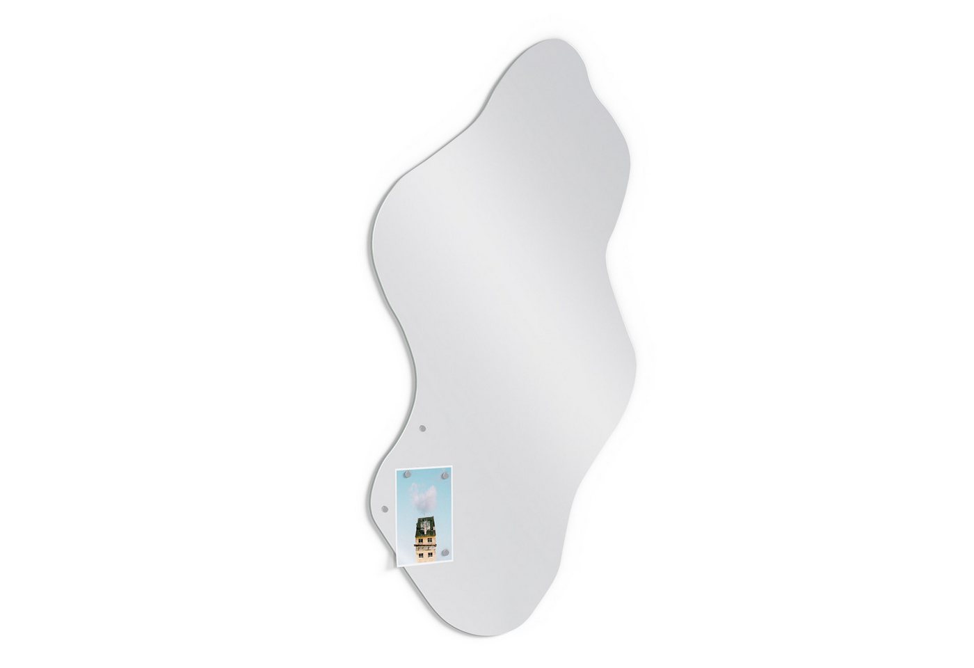 DEQORI Wandspiegel, Spiegel organisch magnetisch selbstklebend Wand Wohnzimmer Flur groß DEQORI Wandspiegel, Spiegel organisch magnetisch selbstklebend Wand Wohnzimmer Flur groß von DEQORI