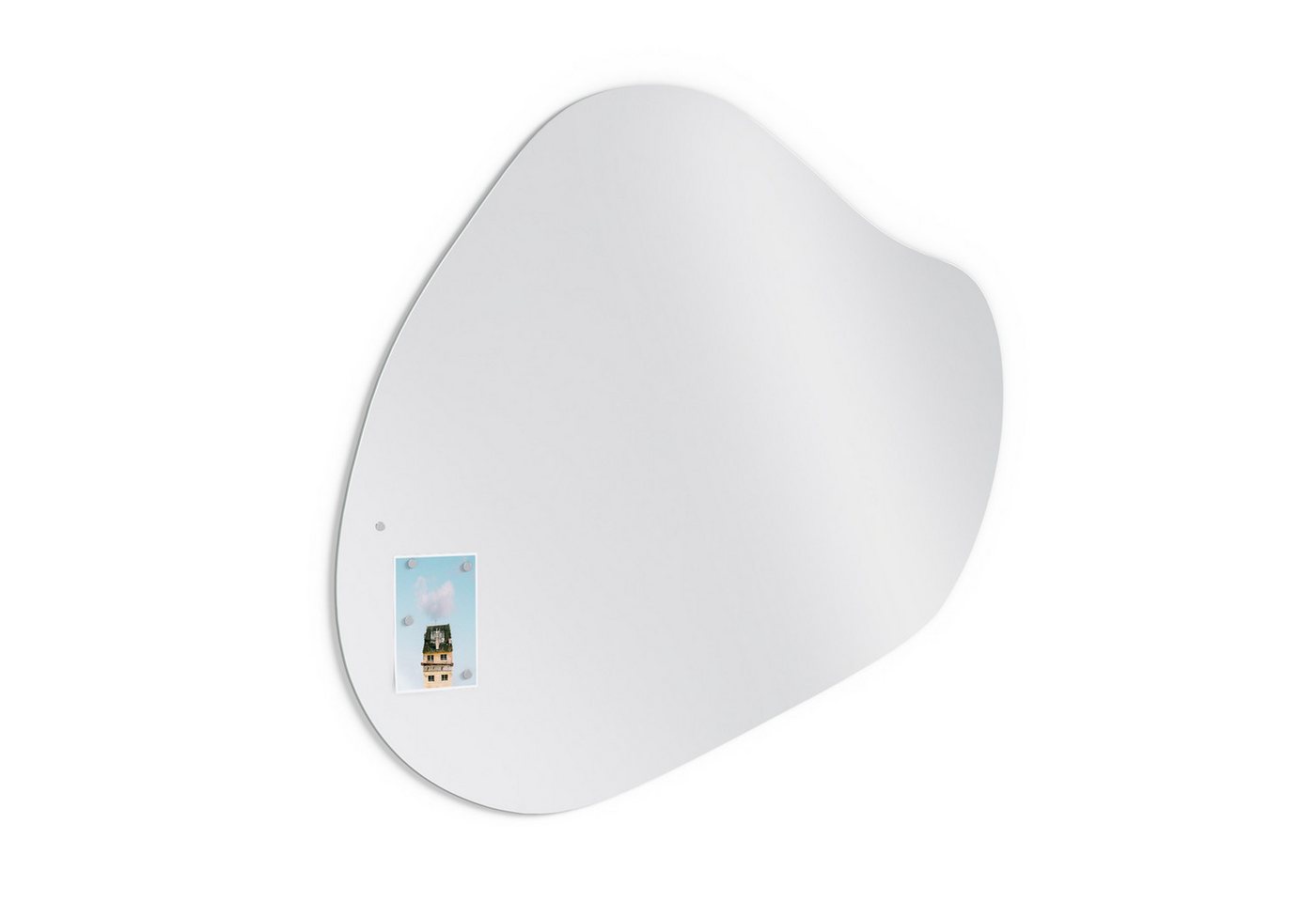 DEQORI Wandspiegel, Spiegel organisch magnetisch selbstklebend Wand Wohnzimmer Flur groß DEQORI Wandspiegel, Spiegel organisch magnetisch selbstklebend Wand Wohnzimmer Flur groß von DEQORI