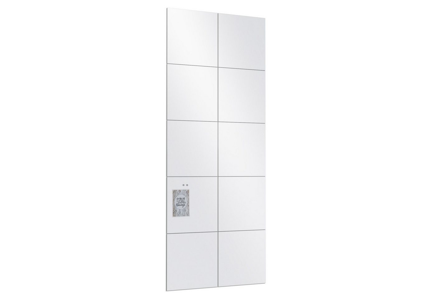 DEQORI Wandspiegel, Spiegelfliesen magnetisch Puzzle Spiegel Wohnzimmer Spiegelwand XXL DEQORI Wandspiegel, Spiegelfliesen magnetisch Puzzle Spiegel Wohnzimmer Spiegelwand XXL von DEQORI