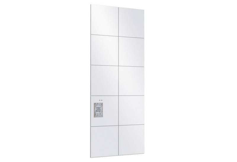 DEQORI Wandspiegel, Spiegelfliesen magnetisch Puzzle Spiegel Wohnzimmer Spiegelwand XXL DEQORI Wandspiegel, Spiegelfliesen magnetisch Puzzle Spiegel Wohnzimmer Spiegelwand XXL von DEQORI