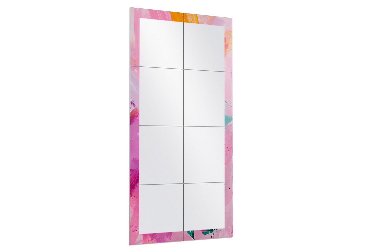 DEQORI Wandspiegel 'Acryl-Ekstase', Spiegelfliesen Puzzle Wand Spiegel Wohnzimmer Spiegelwand Flur groß DEQORI Wandspiegel 'Acryl-Ekstase', Spiegelfliesen Puzzle Wand Spiegel Wohnzimmer Spiegelwand Flur groß von DEQORI