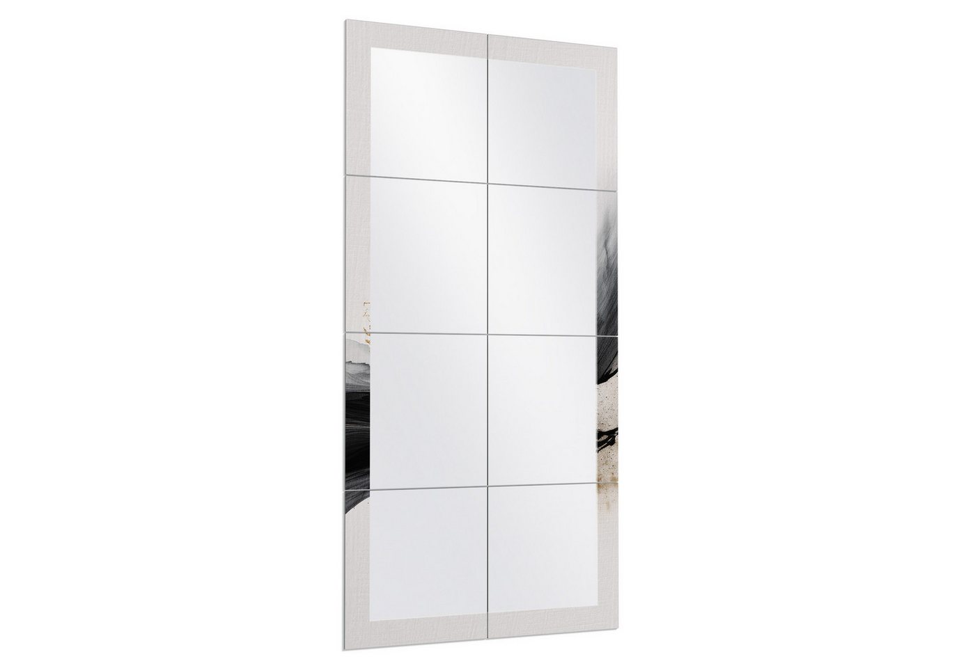 DEQORI Wandspiegel 'Baum der Elemente', Spiegelfliesen Puzzle Wand Spiegel Wohnzimmer Spiegelwand Flur groß DEQORI Wandspiegel 'Baum der Elemente', Spiegelfliesen Puzzle Wand Spiegel Wohnzimmer Spiegelwand Flur groß von DEQORI