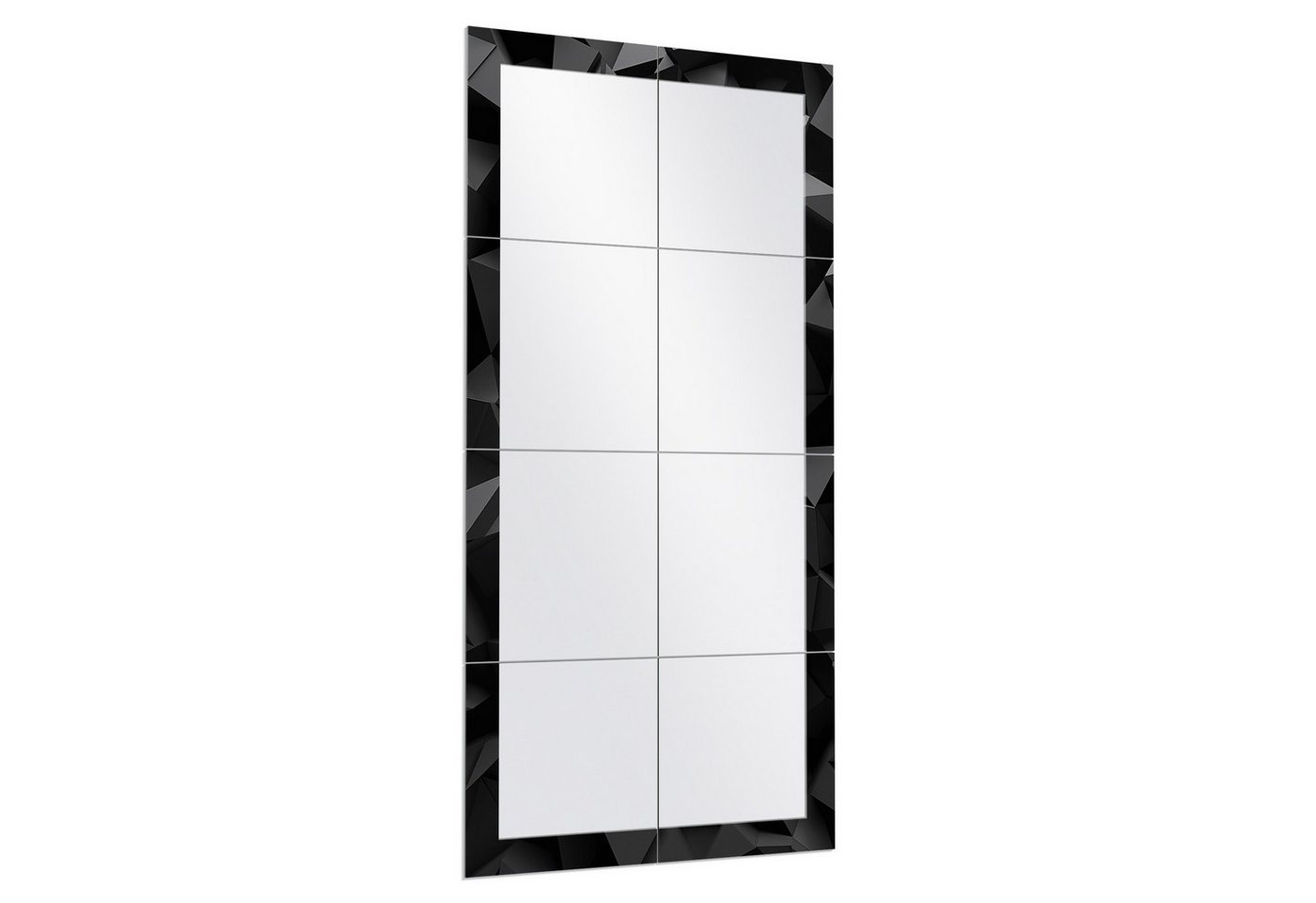 DEQORI Wandspiegel 'Bizarre Oberfläche', Spiegelfliesen Puzzle Wand Spiegel Wohnzimmer Spiegelwand Flur groß DEQORI Wandspiegel 'Bizarre Oberfläche', Spiegelfliesen Puzzle Wand Spiegel Wohnzimmer Spiegelwand Flur groß von DEQORI