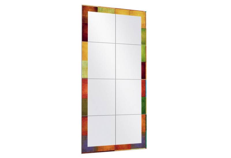 DEQORI Wandspiegel 'Bunte Farbquadrate', Spiegelfliesen Puzzle Wand Spiegel Wohnzimmer Spiegelwand Flur groß DEQORI Wandspiegel 'Bunte Farbquadrate', Spiegelfliesen Puzzle Wand Spiegel Wohnzimmer Spiegelwand Flur groß von DEQORI