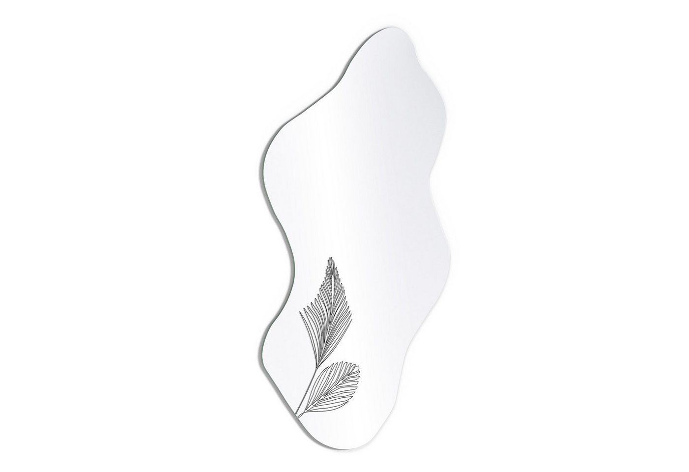 DEQORI Wandspiegel 'Der zarte Zweig', Spiegel organisch geformt selbstklebend Wand Wohnzimmer Flur groß XXL DEQORI Wandspiegel 'Der zarte Zweig', Spiegel organisch geformt selbstklebend Wand Wohnzimmer Flur groß XXL von DEQORI