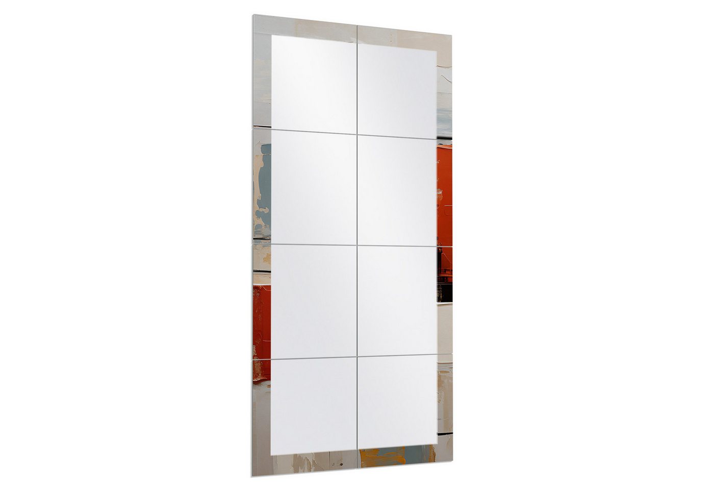 DEQORI Wandspiegel 'Geometrie in Öl', Spiegelfliesen Puzzle Wand Spiegel Wohnzimmer Spiegelwand Flur groß DEQORI Wandspiegel 'Geometrie in Öl', Spiegelfliesen Puzzle Wand Spiegel Wohnzimmer Spiegelwand Flur groß von DEQORI