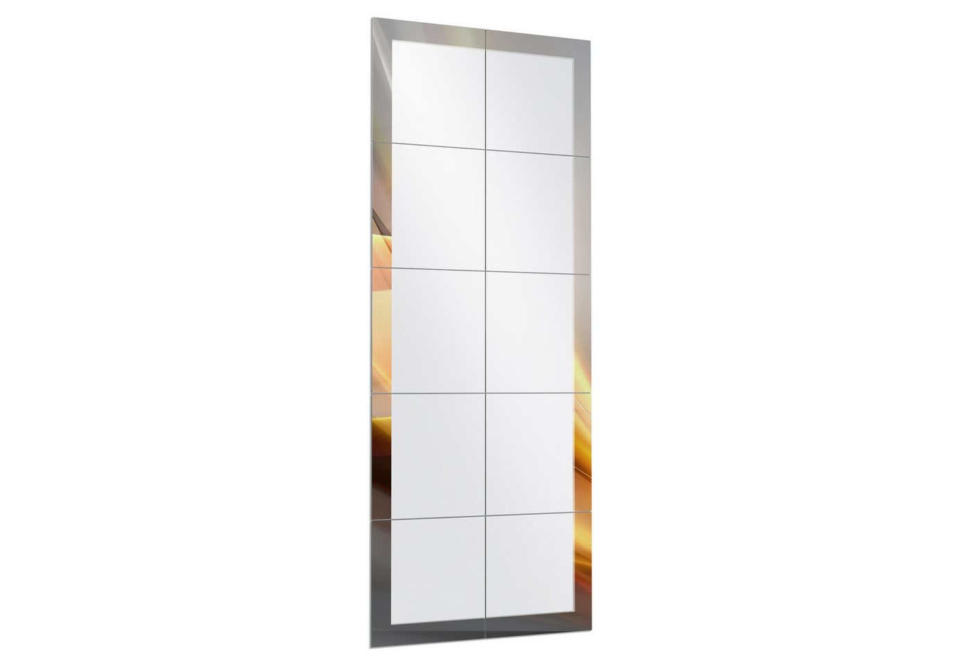 DEQORI Wandspiegel 'Glänzende Lichtreflexe', Spiegelfliesen Puzzle Wand Spiegel Wohnzimmer Spiegelwand Flur groß DEQORI Wandspiegel 'Glänzende Lichtreflexe', Spiegelfliesen Puzzle Wand Spiegel Wohnzimmer Spiegelwand Flur groß von DEQORI