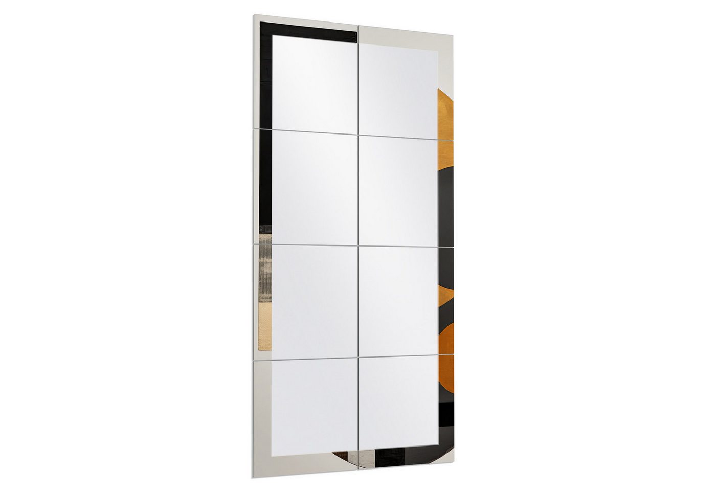 DEQORI Wandspiegel 'Kreise im System', Spiegelfliesen Puzzle Wand Spiegel Wohnzimmer Spiegelwand Flur groß DEQORI Wandspiegel 'Kreise im System', Spiegelfliesen Puzzle Wand Spiegel Wohnzimmer Spiegelwand Flur groß von DEQORI