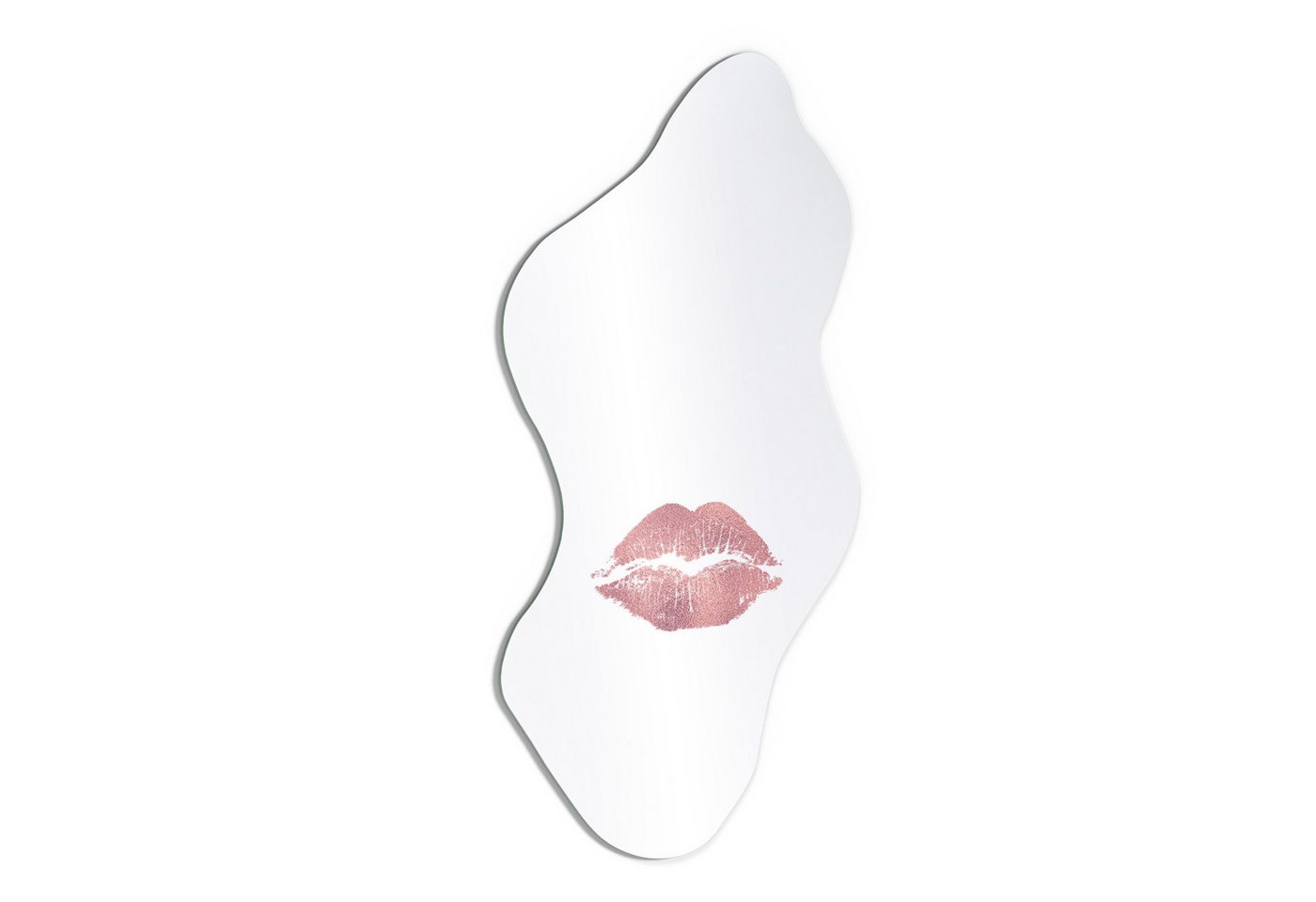 DEQORI Wandspiegel 'Lippen in Rosé', Spiegel organisch geformt selbstklebend Wand Wohnzimmer Flur groß XXL DEQORI Wandspiegel 'Lippen in Rosé', Spiegel organisch geformt selbstklebend Wand Wohnzimmer Flur groß XXL von DEQORI