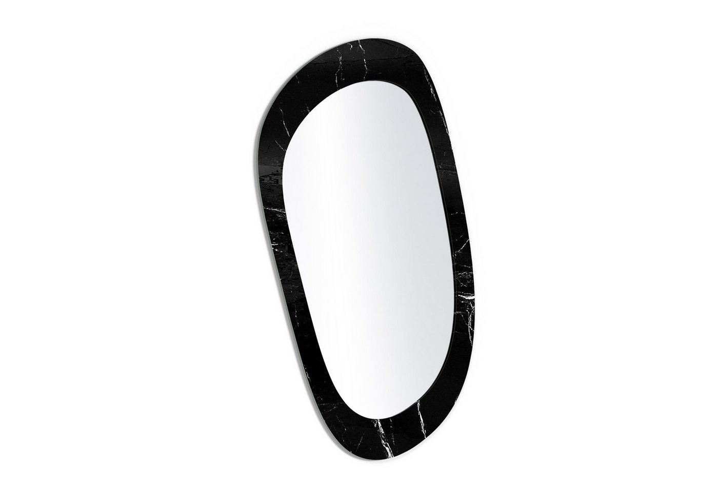 DEQORI Wandspiegel 'Marmoradern im Detail', Spiegel organisch geformt selbstklebend Wand Wohnzimmer Flur groß XXL DEQORI Wandspiegel 'Marmoradern im Detail', Spiegel organisch geformt selbstklebend Wand Wohnzimmer Flur groß XXL von DEQORI