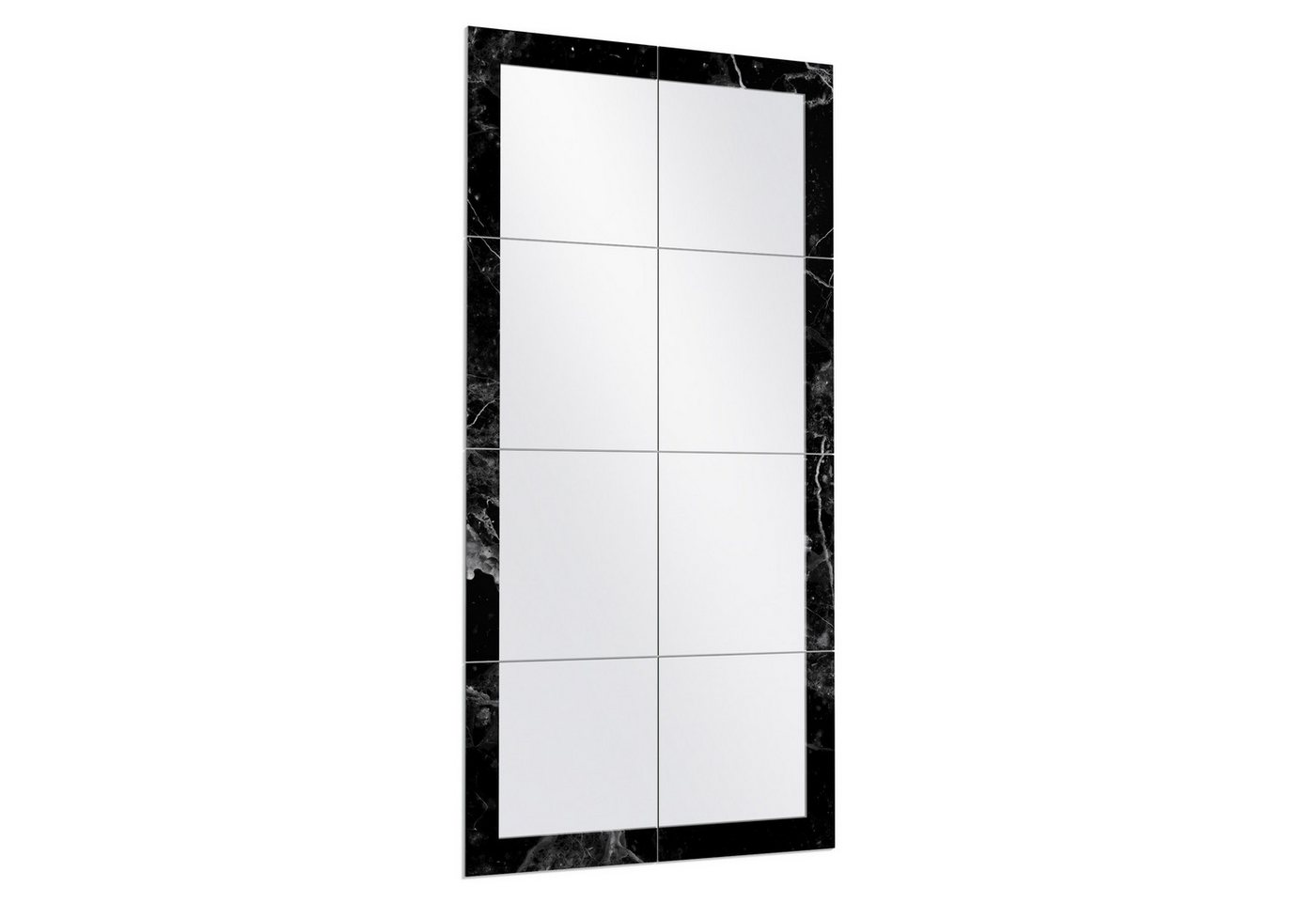 DEQORI Wandspiegel 'Marmorplatte nah', Spiegelfliesen Puzzle Wand Spiegel Wohnzimmer Spiegelwand Flur groß DEQORI Wandspiegel 'Marmorplatte nah', Spiegelfliesen Puzzle Wand Spiegel Wohnzimmer Spiegelwand Flur groß von DEQORI